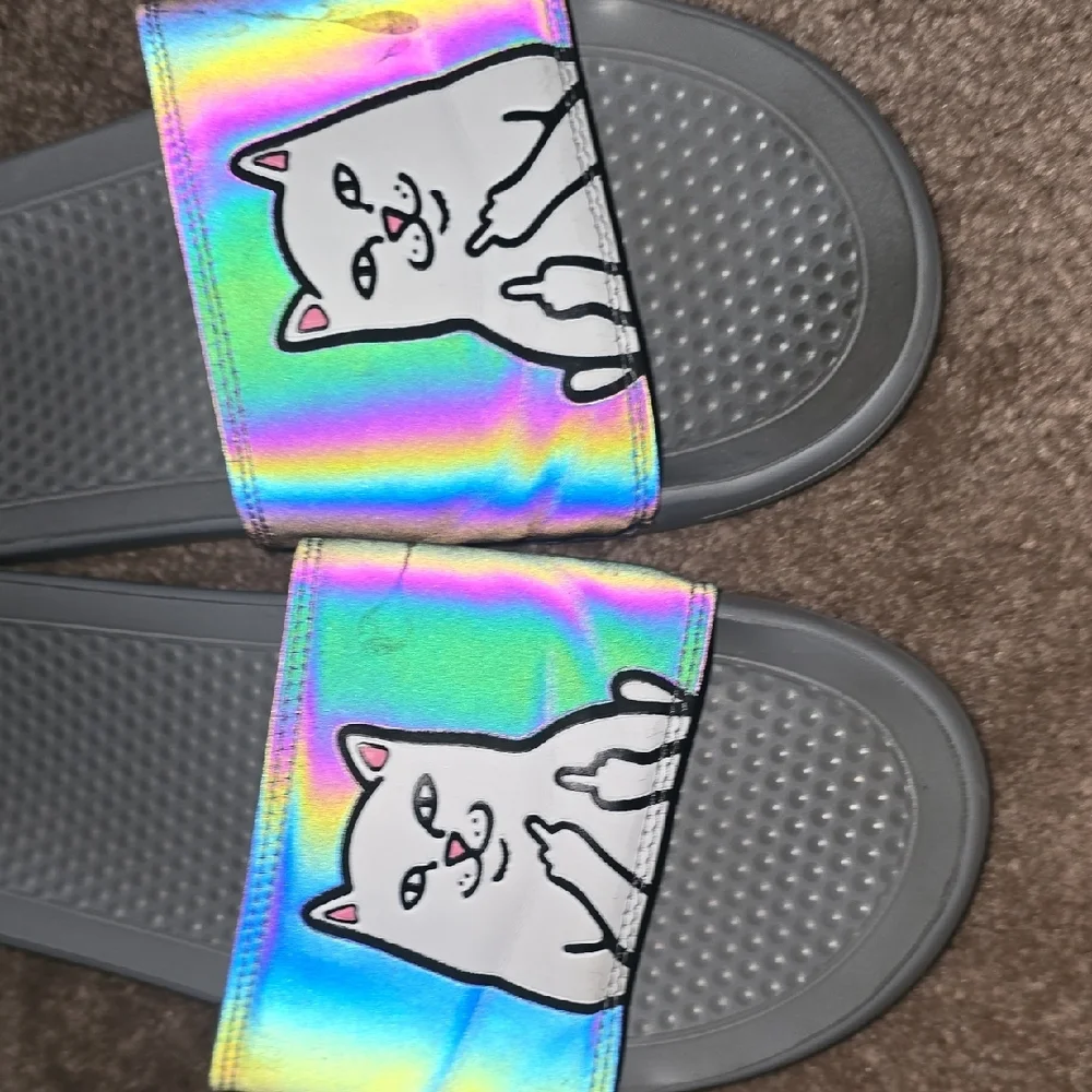 Ripndip Iridescent Cat Slides